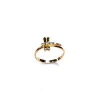 Anello Stocco Gioielli Bambino in Oro giallo Zircone ANS 62 - ANS 62